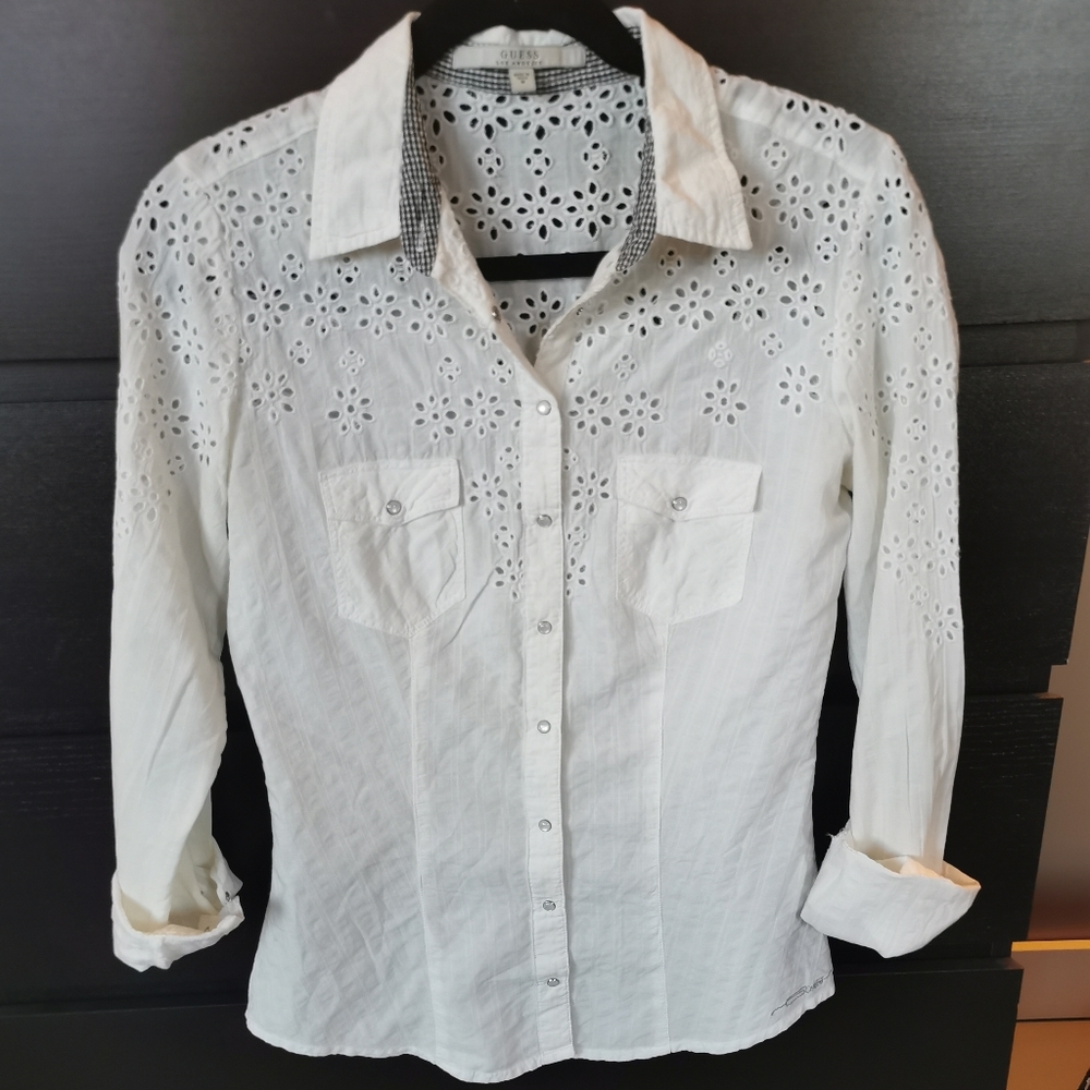 Guess button top